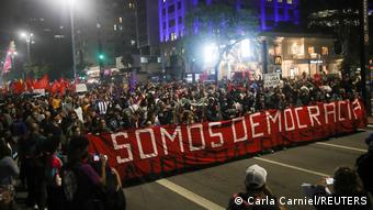 Brasilien Sao Paulo | Pro-Demokratie Proteste 