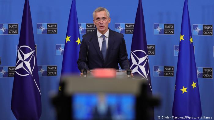 NATO-Generalsekretär Jens Stoltenberg äußert sich zu den Inhalten der Erklärung 