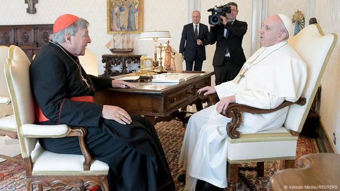 Kardinal George Pell und Papst Franziskus