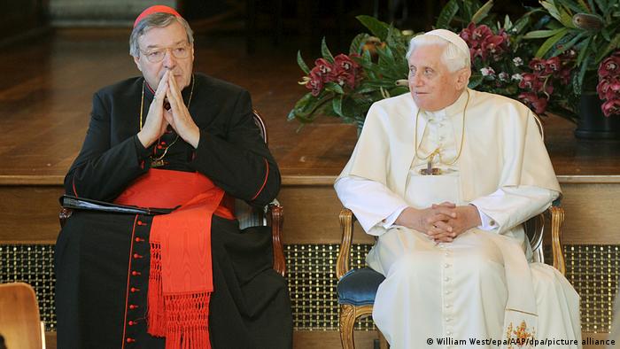 Kardinal George Pell und Papst Benedikt