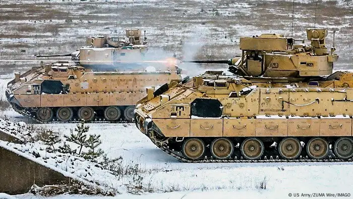Deutschland Grafenwöhr | Übung Bradley Schützenpanzer