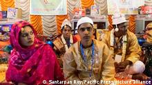 14.02.2020 *** Hindu and Muslim couples in the mass wedding. (Photo by Santarpan Roy / Pacific Press)