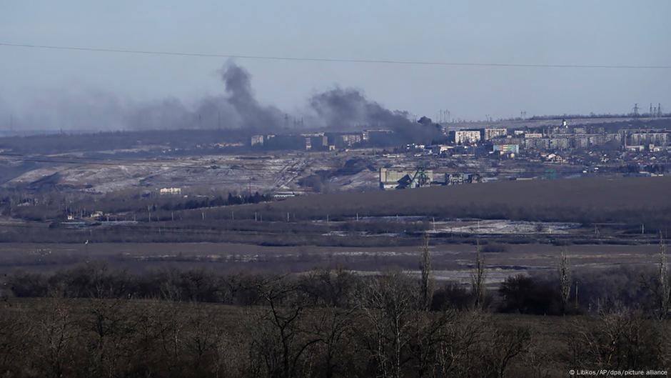 Dim od eksoplozija iznad Soledara