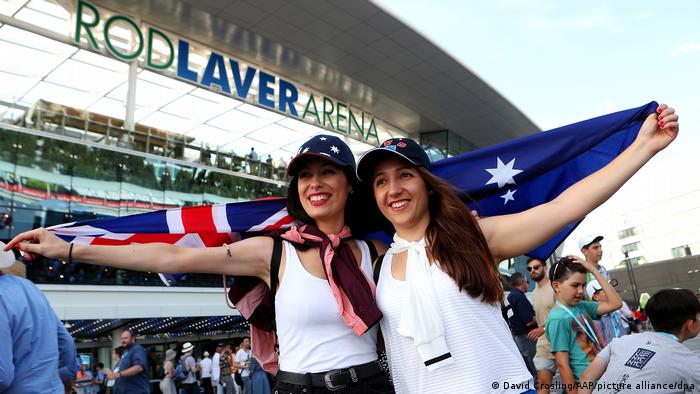 Fans bei den Australian Open