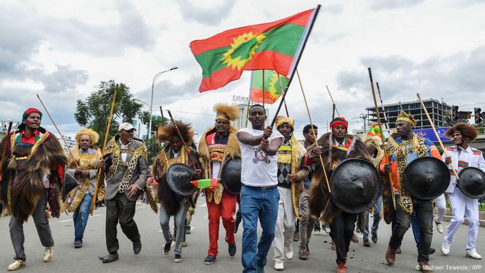 Etiopía: seguidores del Frente de Liberación de Oromo.
