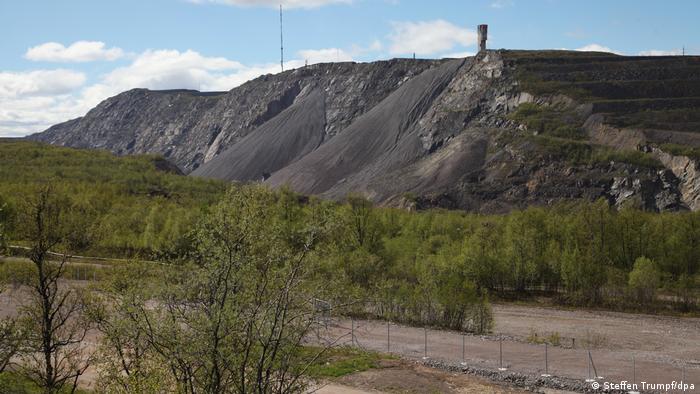 El mayor yacimiento de tierras raras en la UE, según el grupo sueco LKAB, en Kiruna. Suecia.