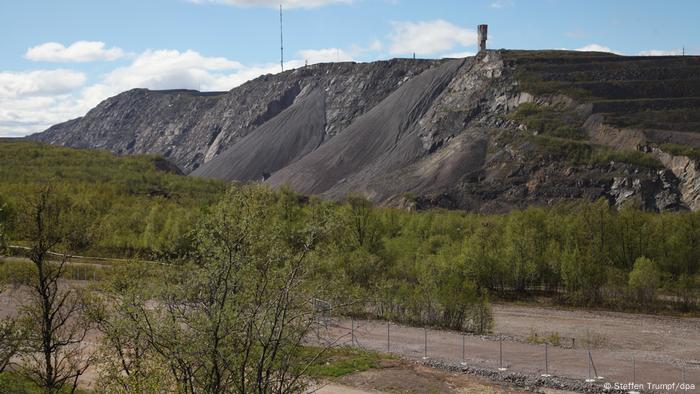 El mayor yacimiento de tierras raras, según el grupo sueco LKAB en Kiruna, Suecia.