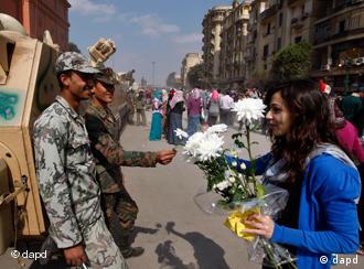 شادمانی مردم مصر پس از برکناری مبارک