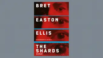 Das Buchcover von The Shards zeigt ein Augenpaar vierfach untereinander, es wird dabei immer vergrößert.