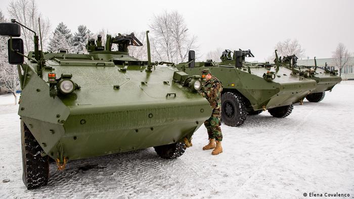 Republik Moldau gepanzerte Fahrzeuge aus Deutschland