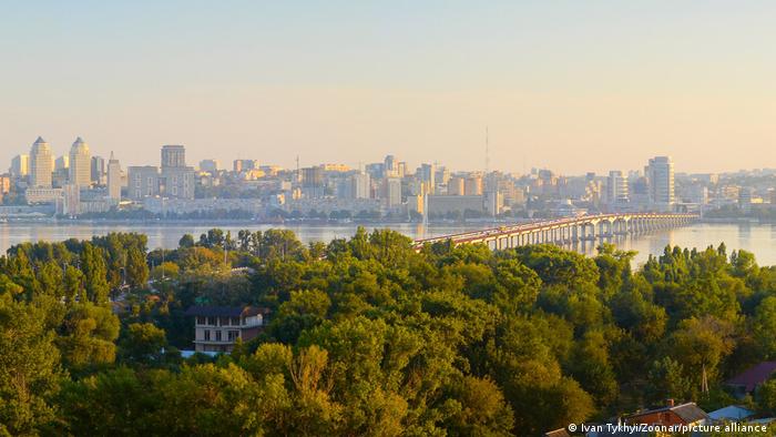 Dnipró, la cuarta ciudad más poblada de Ucrania.