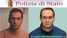 ARCHIV 04.07.2011 - epa02809418 Italian police released 4 July 2011 this composite 'age progression' identikit image of one of the top ten most wanted criminals in the world, Sicilian Mafioso Matteo Messina Denaro, 49, also known as Diabolik. The image of Denaro, 49, has been aged to update a previous identikit issued in 2007, a year after he took over Cosa Nostra following the arrest of Bernardo Provenzano. He has been on the run since 1993 EPA/POLICE