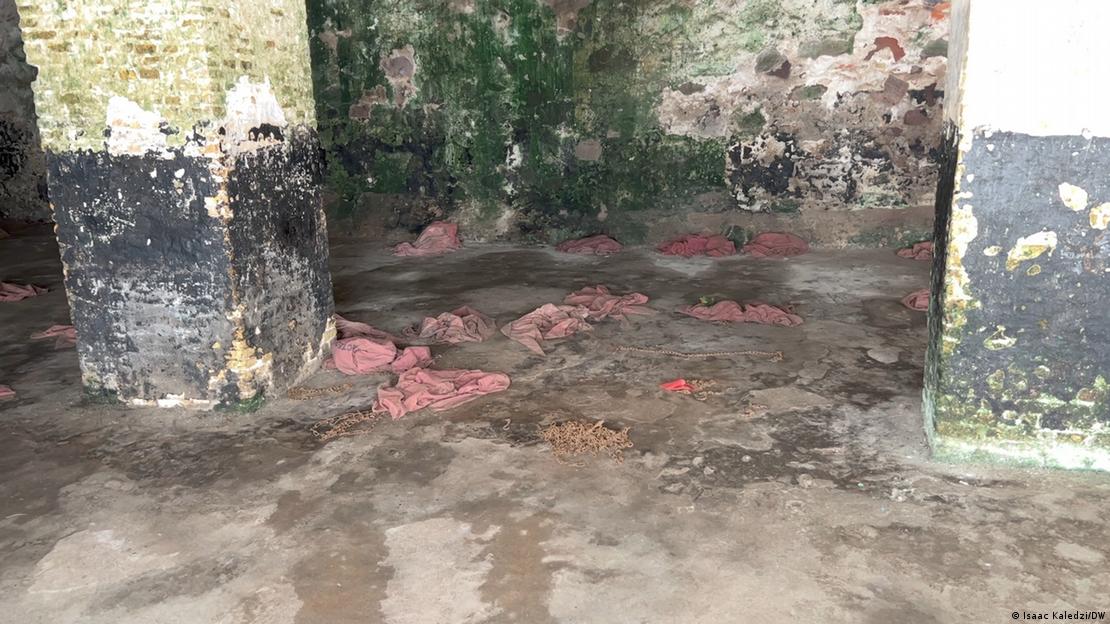 A female slave dungeon in Elmina Castle