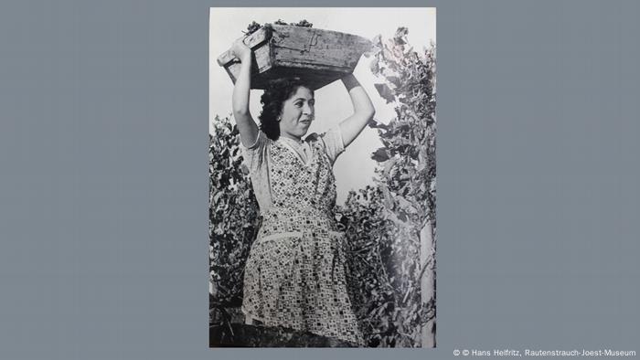 Fotografía de una mujer chilena, de Hans Helfritz.