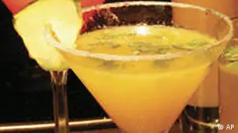 Cocktail Rum Baja Martini