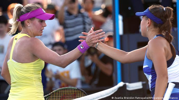 Tennis | Australian Open | Kateryna Baindl und Kamilla Rachimowa 