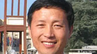 der chinesische Menschenrechtsanwalt Tang Jitian.