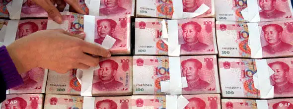 NO FLASH Symbolbild China Chinesische Währung Renminbi Yuan