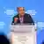 UN Secretary-General speaking at World Economic Forum meeting in Davos, Switzerland