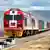 由中国援建的肯尼亚蒙巴萨-内罗毕铁路