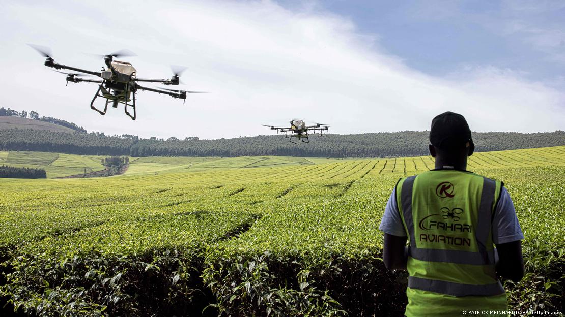 Άρδευση καλλιεργειών με drones