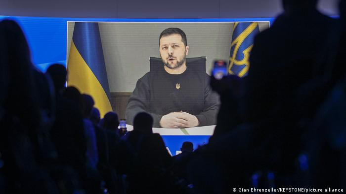 Schweiz Forum Davos | Präsident der Ukraine Selenskyj
