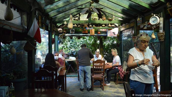 Türkei Istanbul Café in Polenezköy