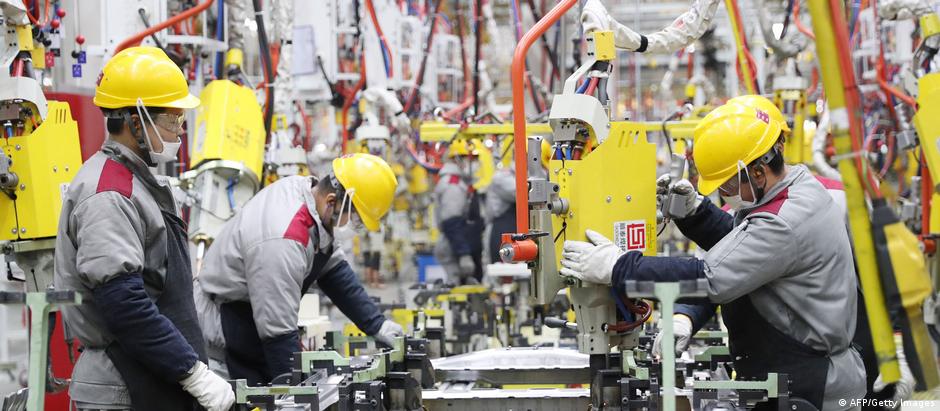 China Fabrik Wirtschaft Symbolbild