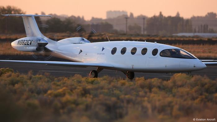 Die Alice von Eviation Aircraft in Moses Lake in Washington