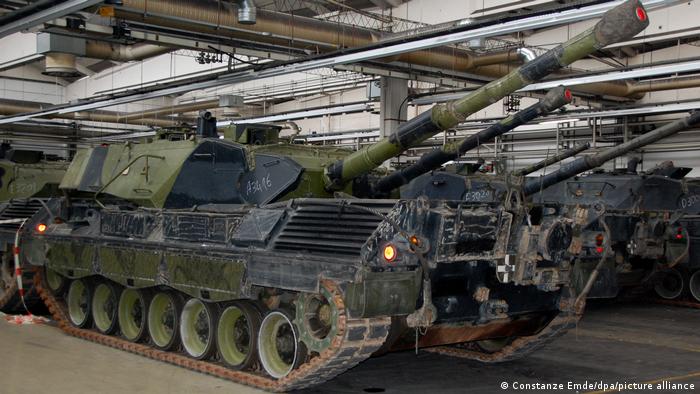 Tanket e prodhimit gjerman tip Leopard