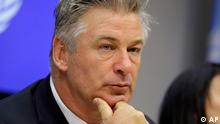 FILE - Actor Alec Baldwin attends a news conference at United Nations headquarters, on Sept. 21, 2015. Prosecutors announced Thursday, Jan. 19, 2023 they are charging Baldwin with involuntary manslaughter in fatal shooting of cinematographer on movie set. (AP Photo/Seth Wenig, File)