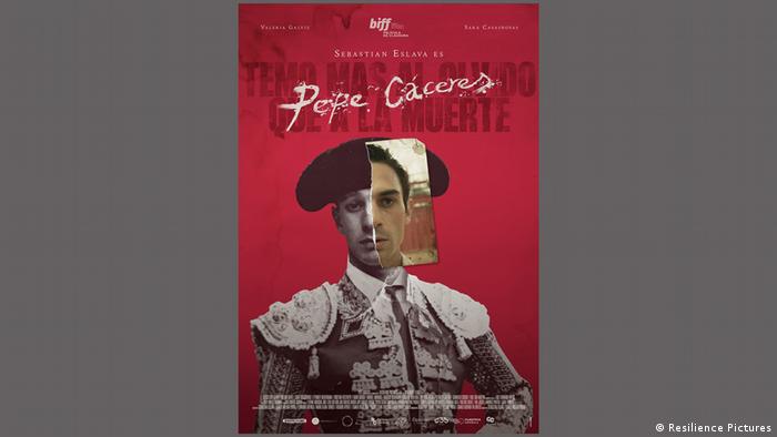 Poster de la película sobre el torero colombiano Pepe Cáceres