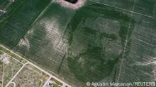“Tatuaje agrícola”, un nuevo homenaje a Messi desde el campo argentino