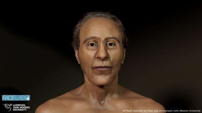 Reconstrucción de Ramsés II.