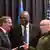 Министры обороны ФРГ, США и Украины в кулуарах встречи в формате Рамштайн