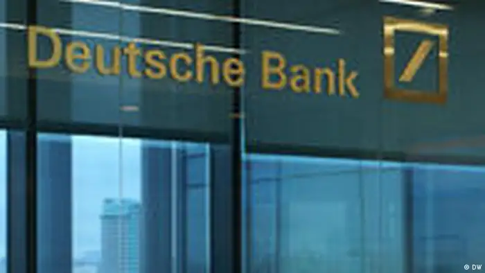 Eingangsbereich bei Deutsche Bank in Moskau (DW)