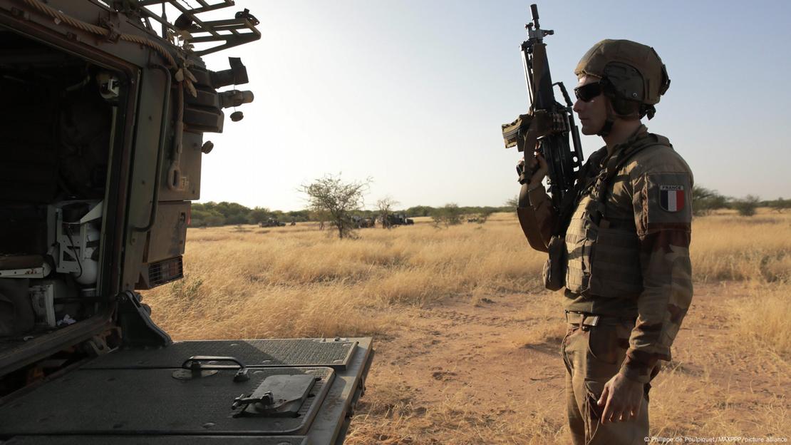 A French soldier in Burkina Faso