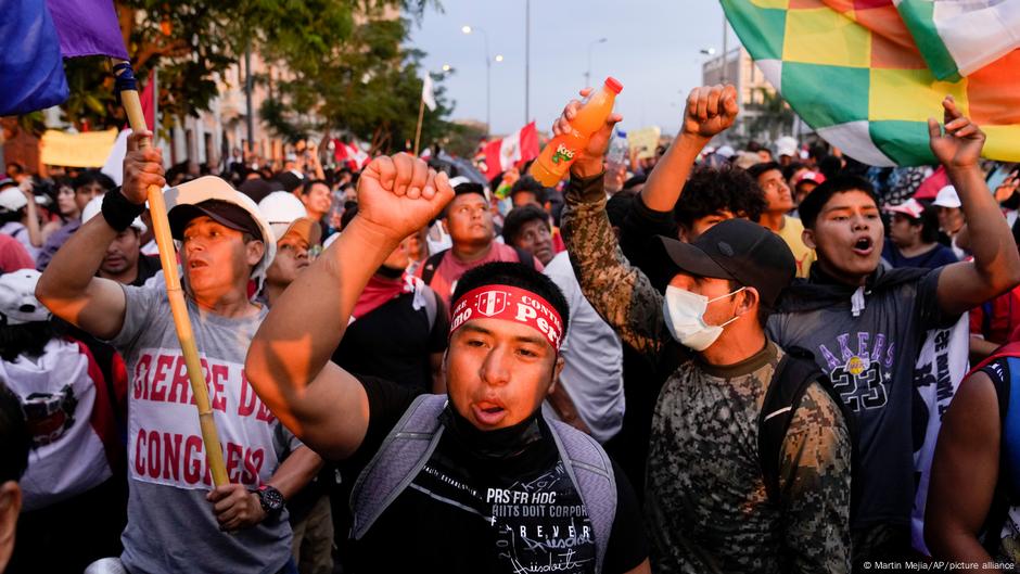Peruanos marchan en contra de la nueva ley de – El reportero andino