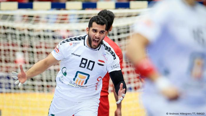 Ahmed Mesilhy, una de las estrellas de la selección egipcia de balonmano