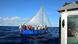 Un equipo de guardacostas detiene cerca de las Islas Caimán un velero casero que transporta migrantes cubanos. (Archivo: 25.09.2022) Un equipo de guardacostas detiene cerca de las Islas Caimán un velero casero que transporta migrantes cubanos. (Archivo: 25.09.2022)