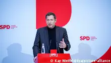Deutschland SPD-Vorsitzender Lars Klingbeil