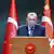 Turkish President Recep Tayyip Erdogan makes statements after cabinet meeting at Presidential Complex in Ankara