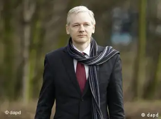 Julian Assange al llegar a la corte británica donde se decidió la extradición.