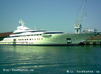 The Pelorus yacht
