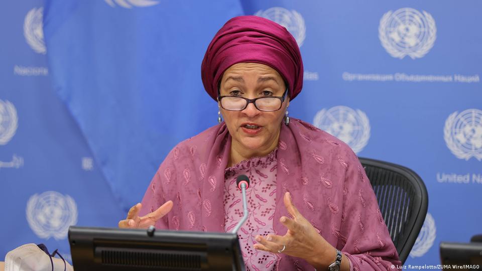 امینه محمد معاون دبیرکل سازمان ملل