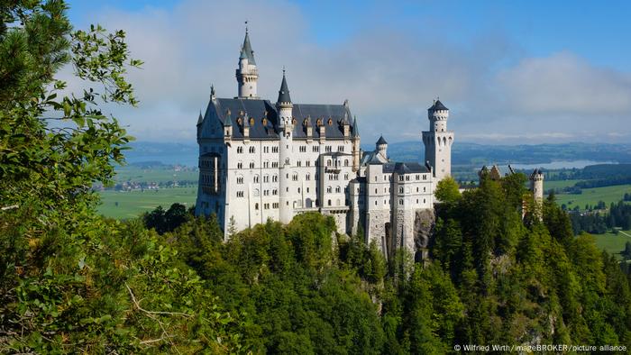 Blick auf Schloss Neuschwanstein