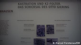 Αναμνηστική πλάκα, Σαξενχάουζεν