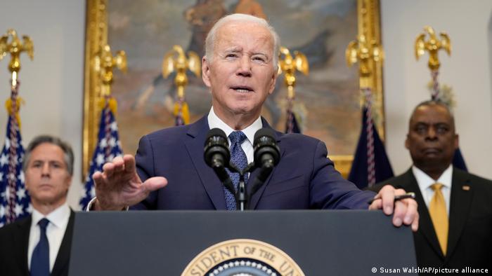 Präsident Joe Biden zu Ukraine-Hilfe