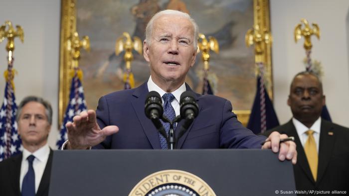 Präsident Joe Biden zu Ukraine-Hilfe