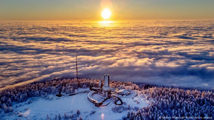 Mar de nubes en Feldberg